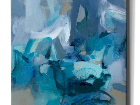 Abstract Blues II  by Christina Long, Canvas Wall Art Hot on Sale