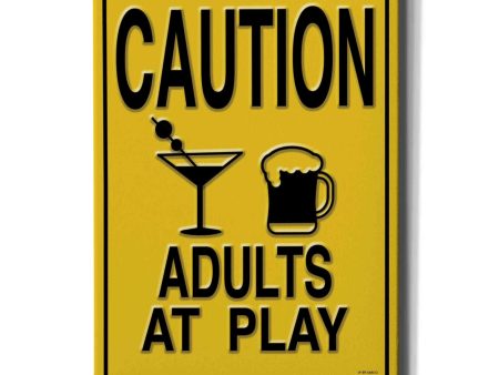 Adults at Play I  by Ed Wargo, Canvas Wall Art Discount