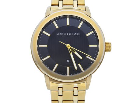 Reloj Armani Exchange para caballero en acero chapa. Cheap