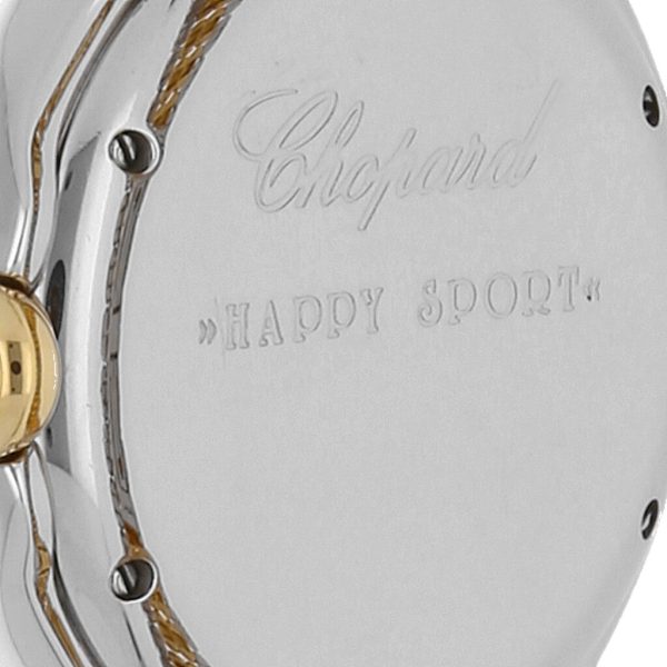 Reloj Chopard para dama modelo Happy Sport vistas en oro amarillo 18 kilates. Discount