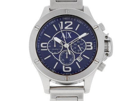 Reloj Armani para caballero en acero inoxidable. Online