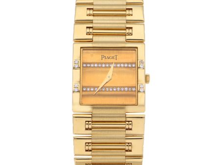 Reloj Piaget para dama unisex modelo Dancer en oro amarillo 18 kilates. Online now