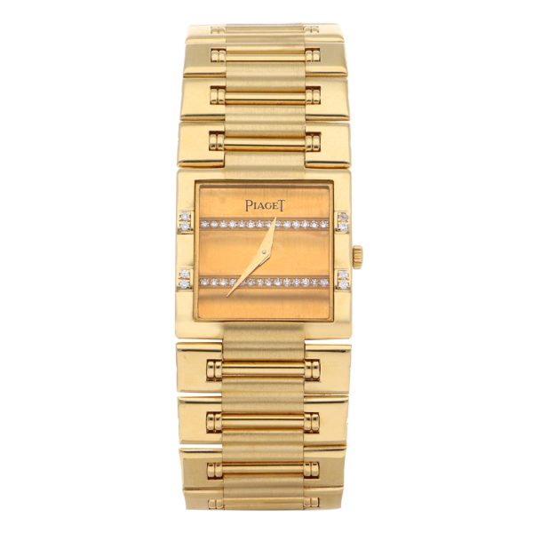 Reloj Piaget para dama unisex modelo Dancer en oro amarillo 18 kilates. Online now