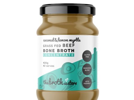 Bone Broth Concentrate Beef Coconut Lemon Myrtle  420g Discount