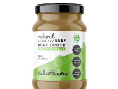 Bone Broth Concentrate Beef - Natural 390g For Discount