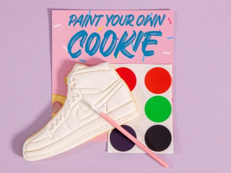 Paint Your Own Cookie Nike Shoe Cheap